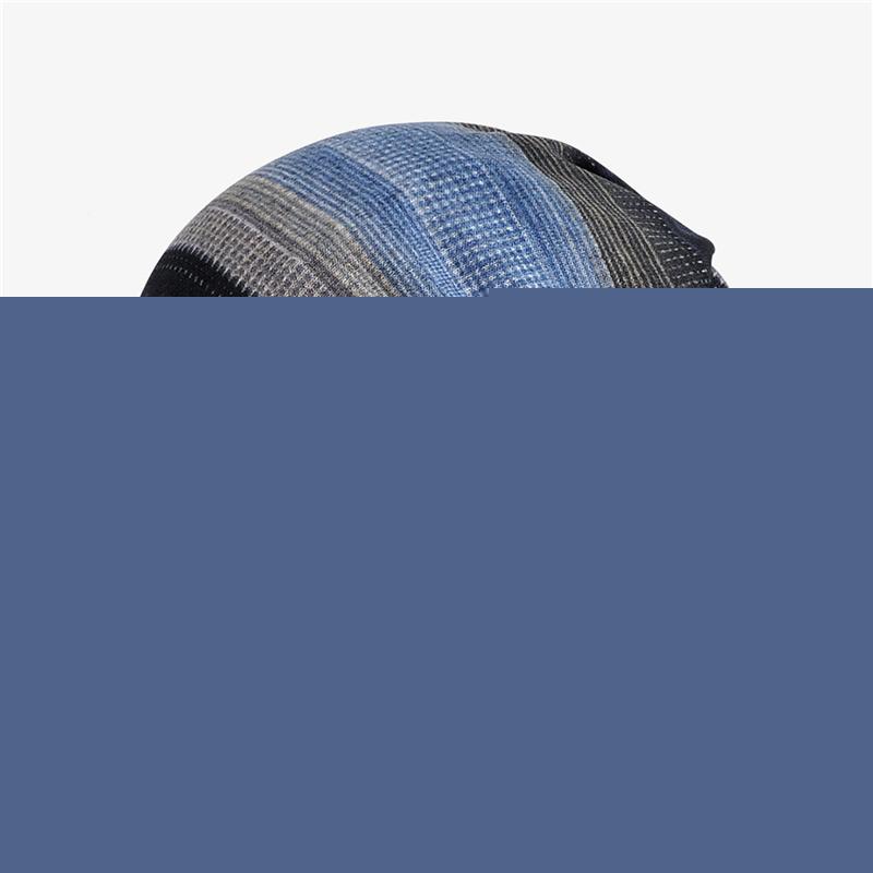 

New Beanies Cap Scarf Cotton Blend Stretch Sun Hat Autumn Winter With Plush Cycling Neck Warmer Head Wear 2020