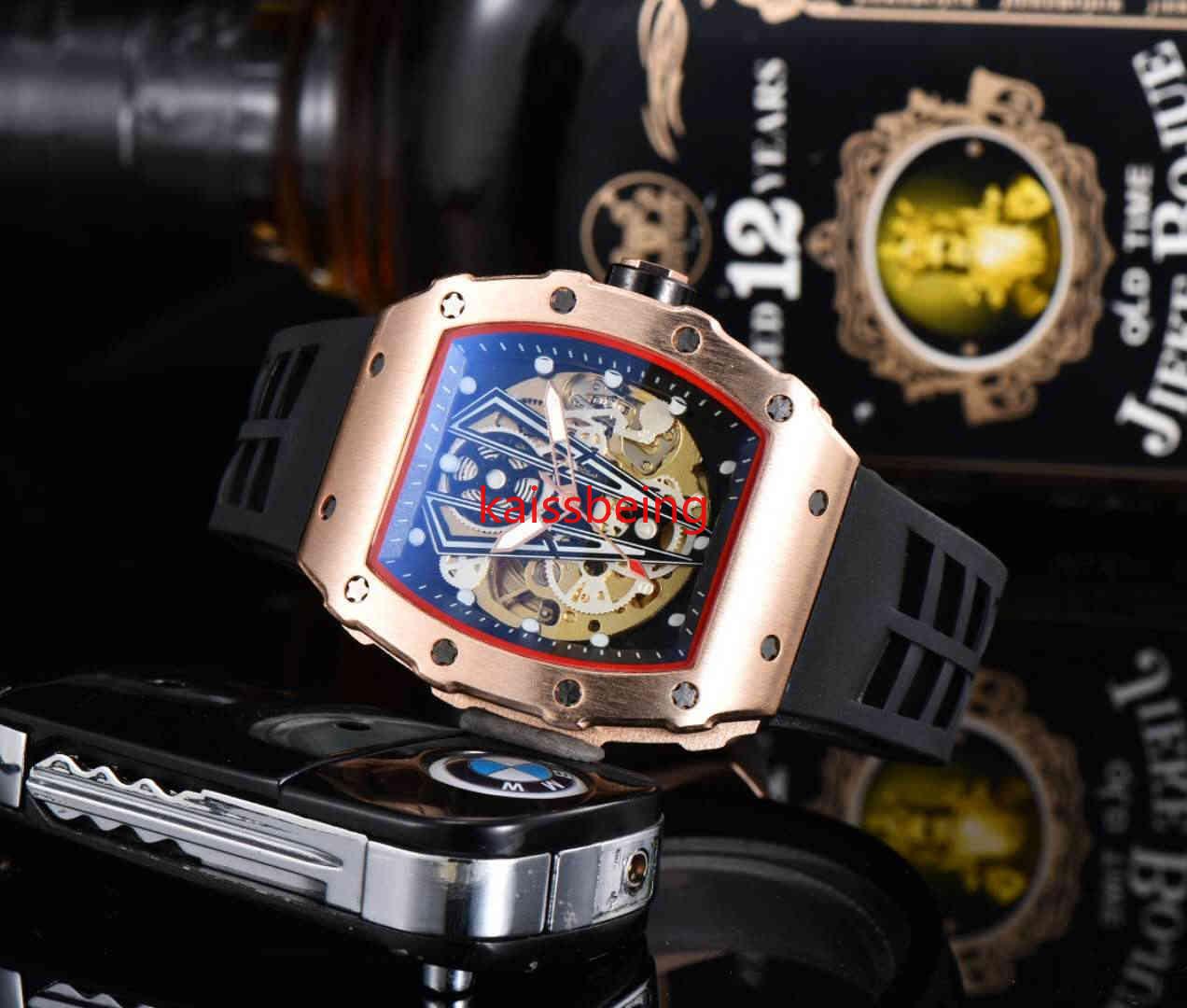 

2022 Fashion Men watch automatic mechanical ceramics watchesfull stainless steel Gliding clasp Swimming wristwatches sapphire luminou watching la, Green