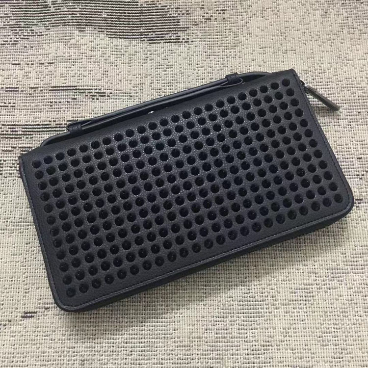 

2021 Brand Fashion Women Men Plaid Double zipper genuine leather Long Wallets Signature Letter Wallets Purse Card Holders clutch bag, Red;black
