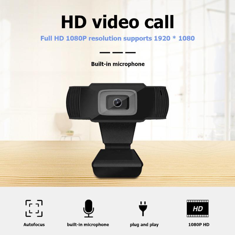 

HD USB Webcams Live Teach Online Video Microphone Web Cameras Households Computer Safety Parts for Laptop Desktop