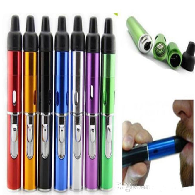 

Hottest Click N Vape Sneak A Toke Vaporizer Pen Metal Pipes for Smoking Dry Herb Tobacco Torch Butane