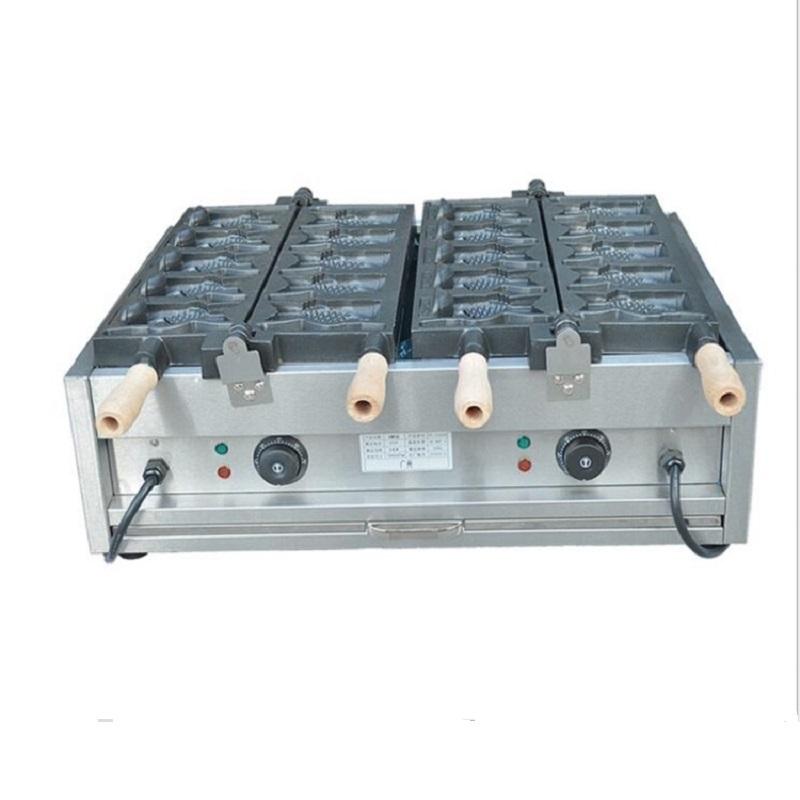 

High quality !! Waffle Maker machine/Taiyaki Machine open mouth fish waffle maker for home use