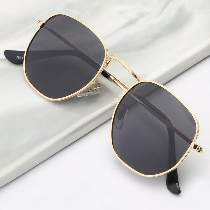 

DOKLY 2020 Polarized Mirror Round Sunglasses women Vintage Retro John Lennon Glasses Women Driving Metal round Eyewear1