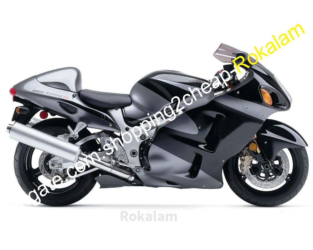 Personnaliser le kit de carénage pour Suzuki GSX-R GSX 1300 R 1999- 2002 2003 2004 ~ 2007 GSXR1300 Hayabusa ABS Carrosserie Motos (moulage par in