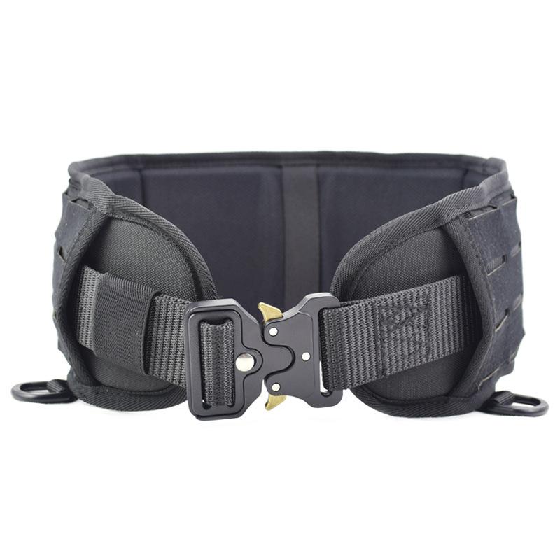 

Molle Tactical Belt Combat Girdle Duty Battle Belts Padded Army Hunting Outdoor CS Waist Support Men Waistband, De1