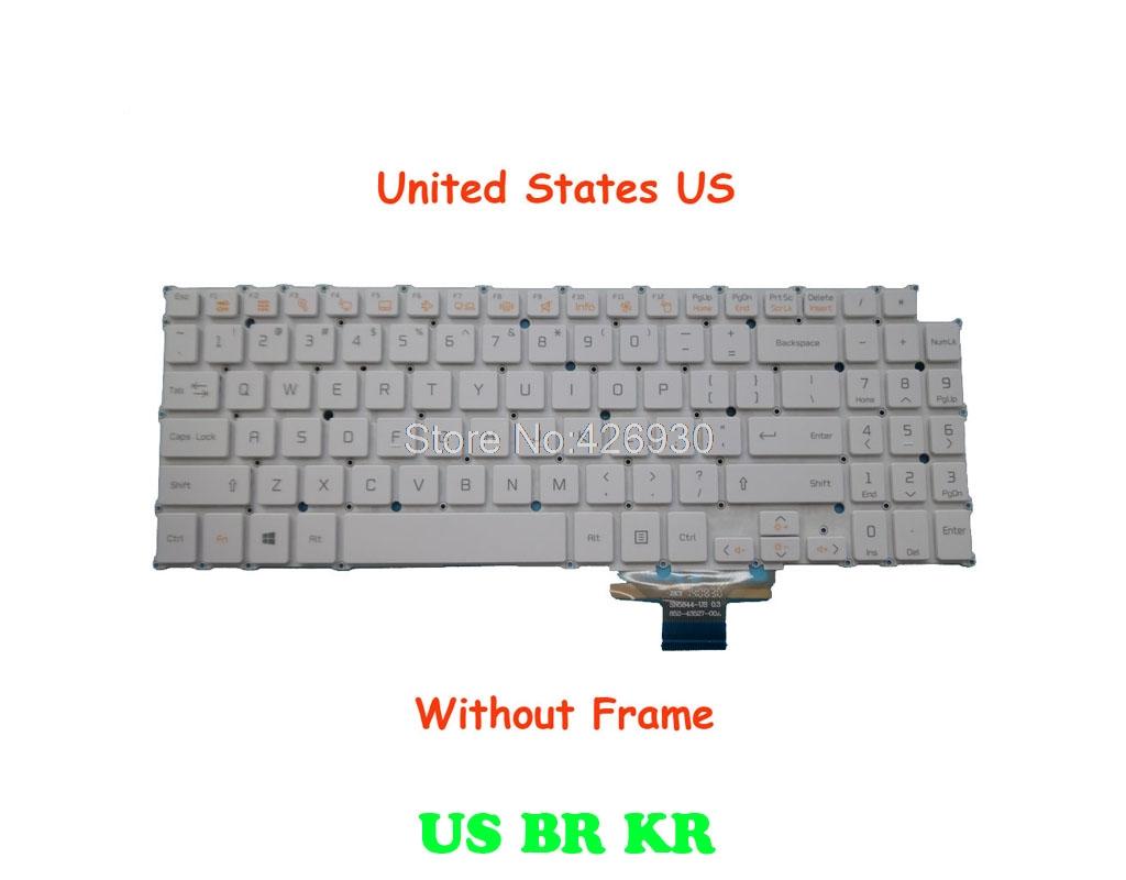 

US BR Keyboard For LG 15Z950 SG-80100-XRA SN5844 AEW73609801 Korea KR SG-80110-XUA AEW73609802 English SG-80100-40A AEW73609804