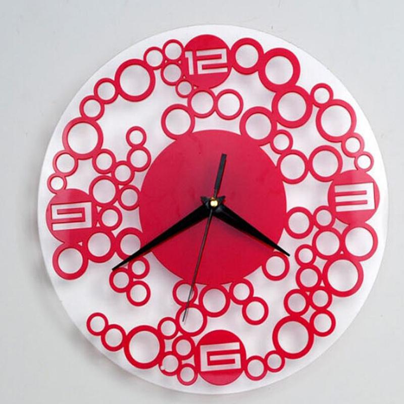 

Sale New Wall Clock Clocks Duvar Saati Horloge Murale Quartz Watch Living Room Modern Acrylic 3d Stickers