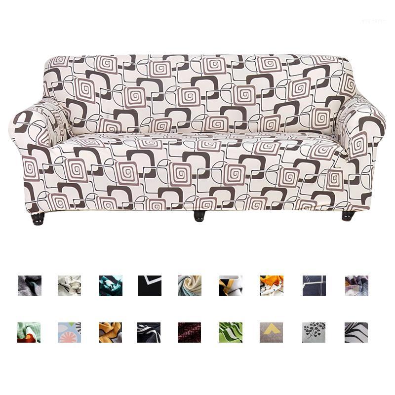 

Nordic Style Slipcovers Sofa Cover Cotton Elastic Sofa Cover for Living Room Couch Towel Single/Two/Three/Four-seater1