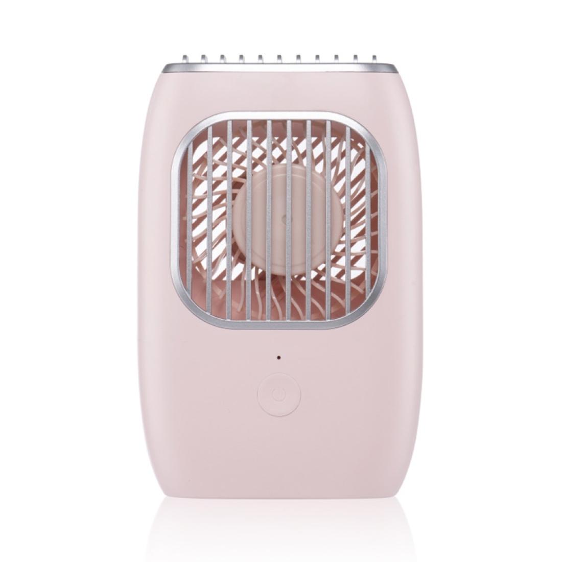 

D302 4W USB Interface 3-speed Control Rechargeable Hanging Neck Type Portable Handheld Fan