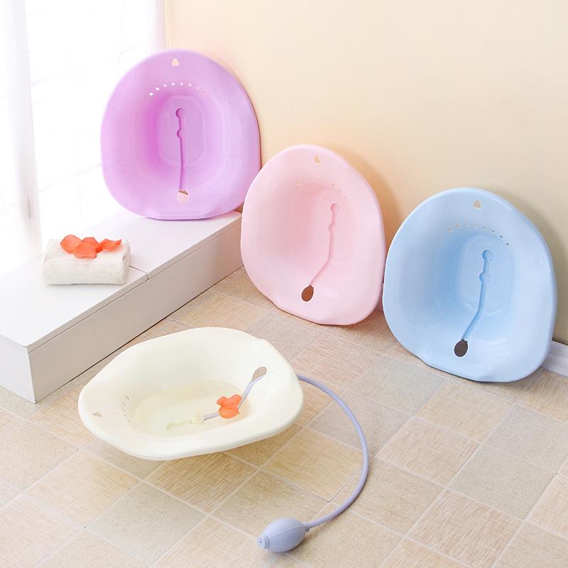 

Practical Maternal Bidet Squatting Bath Basin Plastic Portable Pregnant Squat Toilet Anti-skid Gynecological Mom Bidet Tools