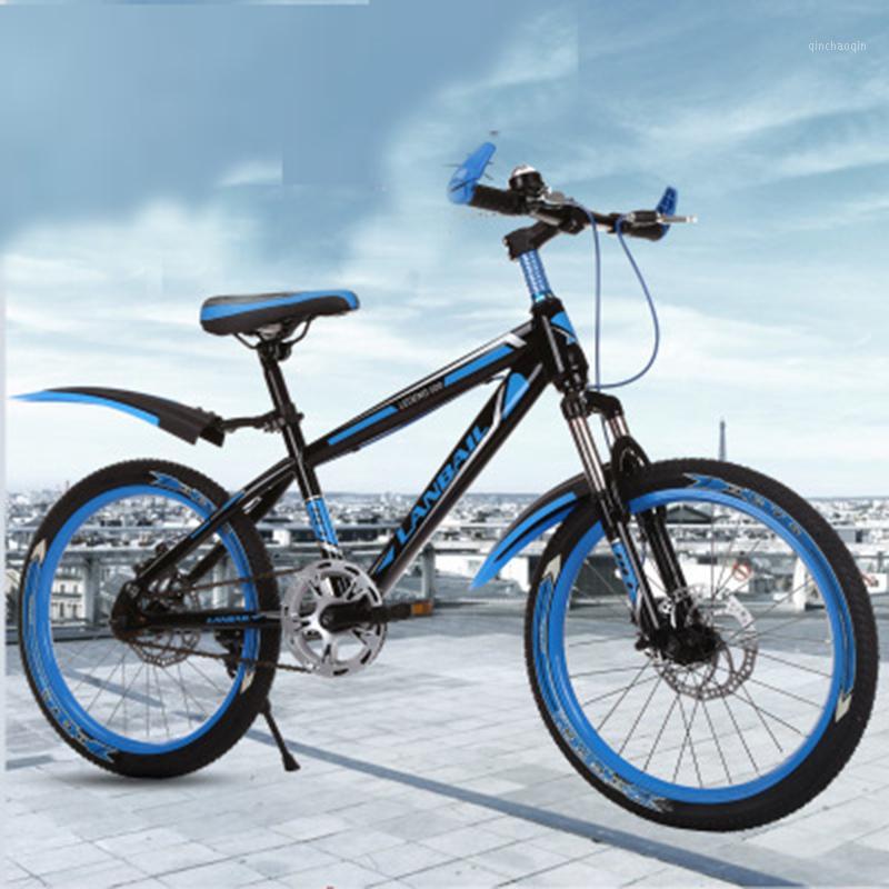 

Bicycles High-Grade Mountain Bike 18-Inch Absorber Two-Disc Brake Children's Bicycle Bicycle Road1