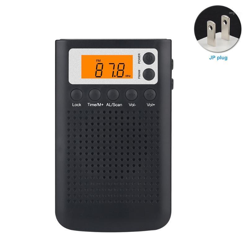

Old People Home Tuning Mini Portable Pocket Radio Electric Digital LCD Display Battery Powered ABS Gift FM AM Stereo1