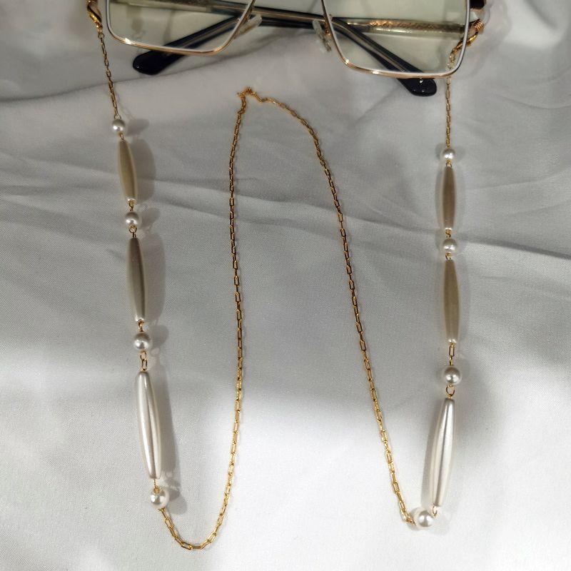 

2021 Gold Color Beads Mask Chain Simple Casual mask chain holder straps sunglasses glasses accessories