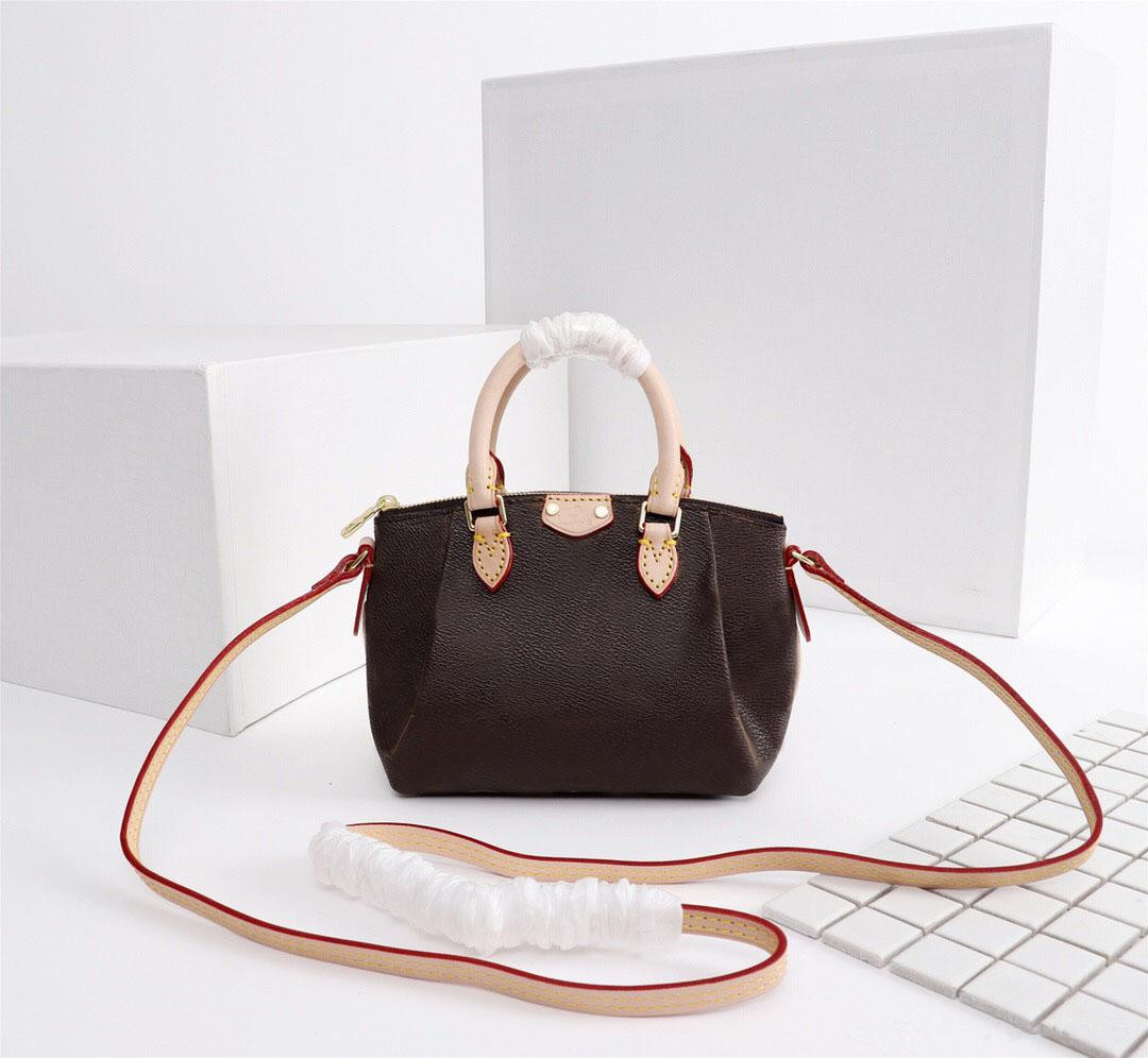 

High Quality Turenne Bags Women Fashion Design Dumpling Bags Turenne Crossbody Bags Handbags Hot Solds Tote Purse, Brown flower