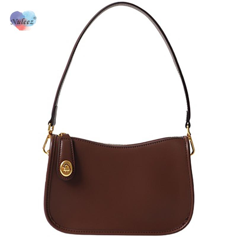 

2021 New Fashion Small Square Bag For Women One-Shoulder Cross-Body Cowhide Leather Spring Wearing, Black