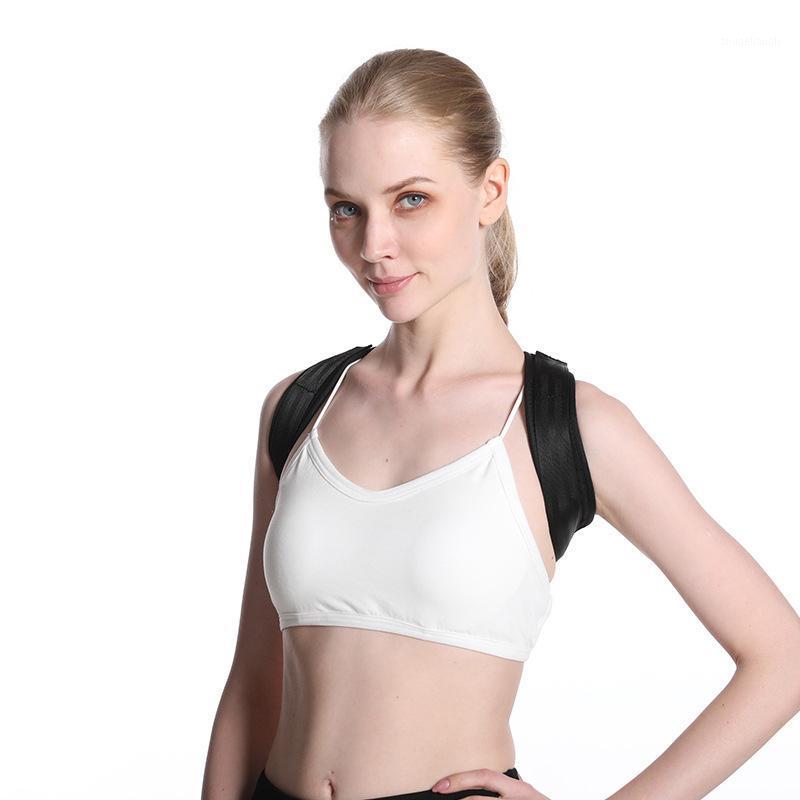 

Adjustable Posture Corrector Back Support Shoulder Back Brace Posture Correctionr Spine Corrector Health Postural Fixer Tape1, Black