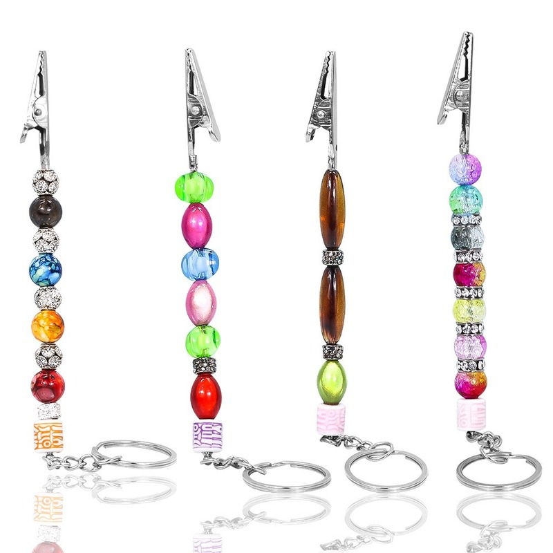 

Colorful Hookah Clip Keychain Key Chain Convenient Washable Pipe Clip Hookah Clip
