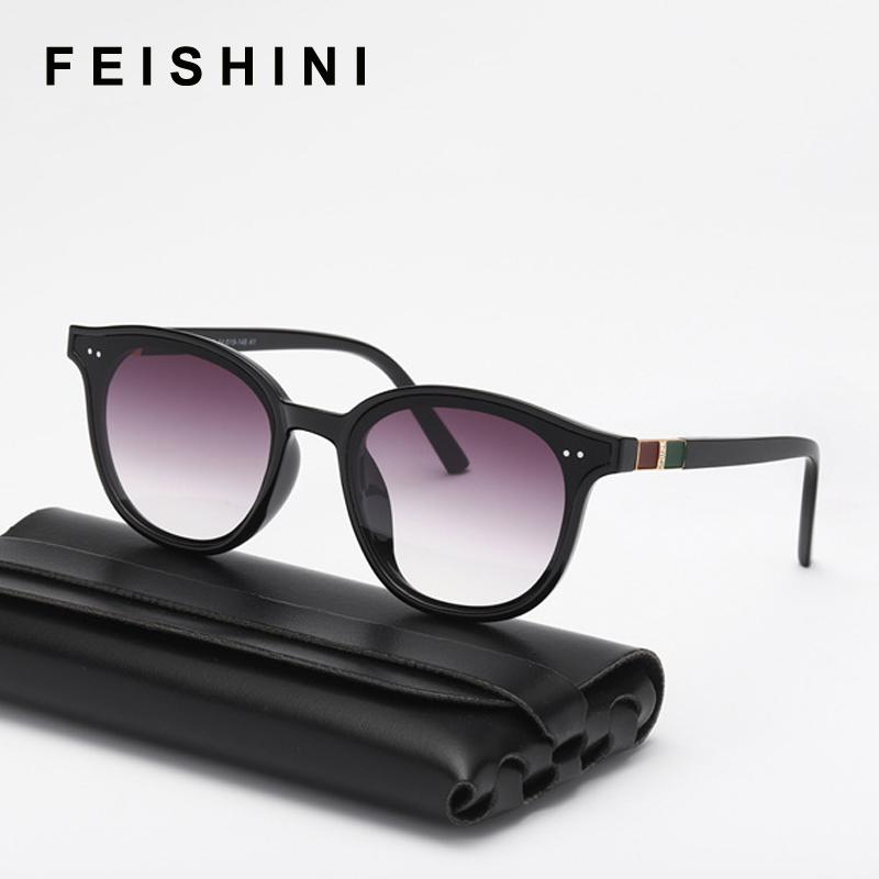 

Sunglasses Fashion 2021 Luxury Flat Top Quality Cat Eye Women Vintage Elegant Oculos Summer Oval Sun Glasses Ladies UV400