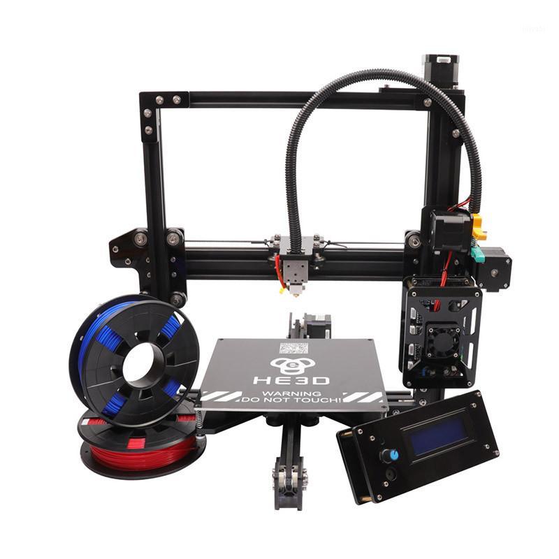 

2020 Newest V slot HE3D reprap EI3 DIY 3D printer, auto level single flexible extruder ,printing size 200*200*200mm1