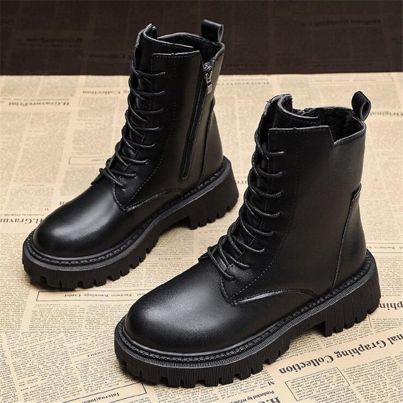 

Riding 2021 New Winter Women's Shoes More Velvet Warmth Fashion Snow Boots Cms7, Single shoes 6222-01