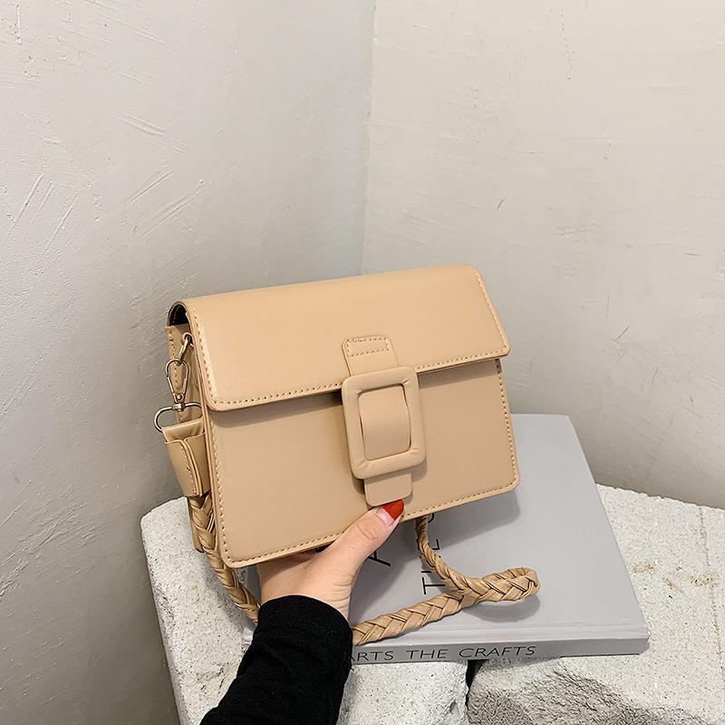 

Vintage Female Bag 2021 New Shoulder Messenger Bags Ladies Pu Luxury Designer Ladies Sac Purse Mobile Phone Bag Bolsos Mujer, Black