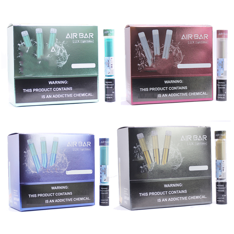 

Air Bar Lux Disposable Vape 1000 Puffs E Cigarette 650mAh Battery 3.5ml Pods Pre-Filled Cartridges Pen Stick Vapes Devices Airbar Electronic Cigarettes