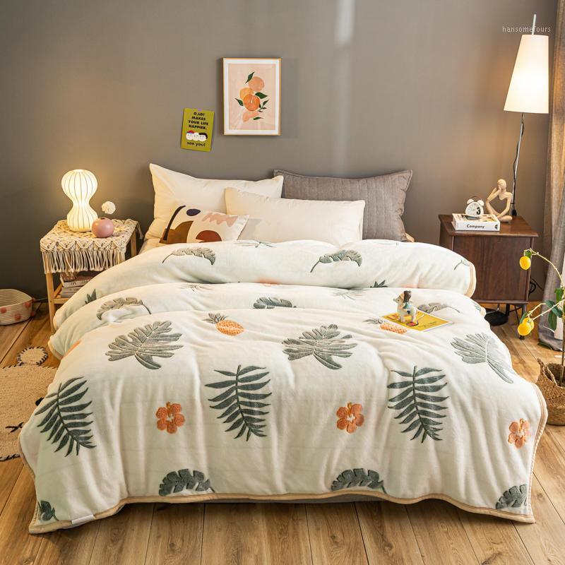

High Quality Coral Fleece soft blanket for sofa decoration yellow blanket warm cover the bed gift1