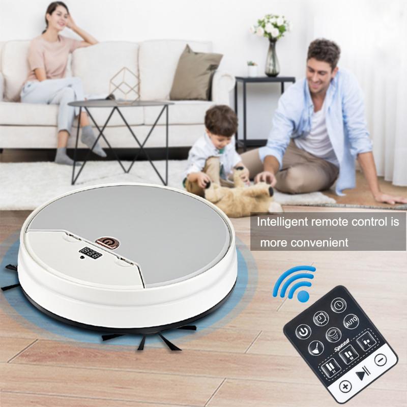 

Household Automatic Vacuum Cleaning Robot Full Automatic Mini Vacuuming Robot Household Appliances Charging Sweeper#g30