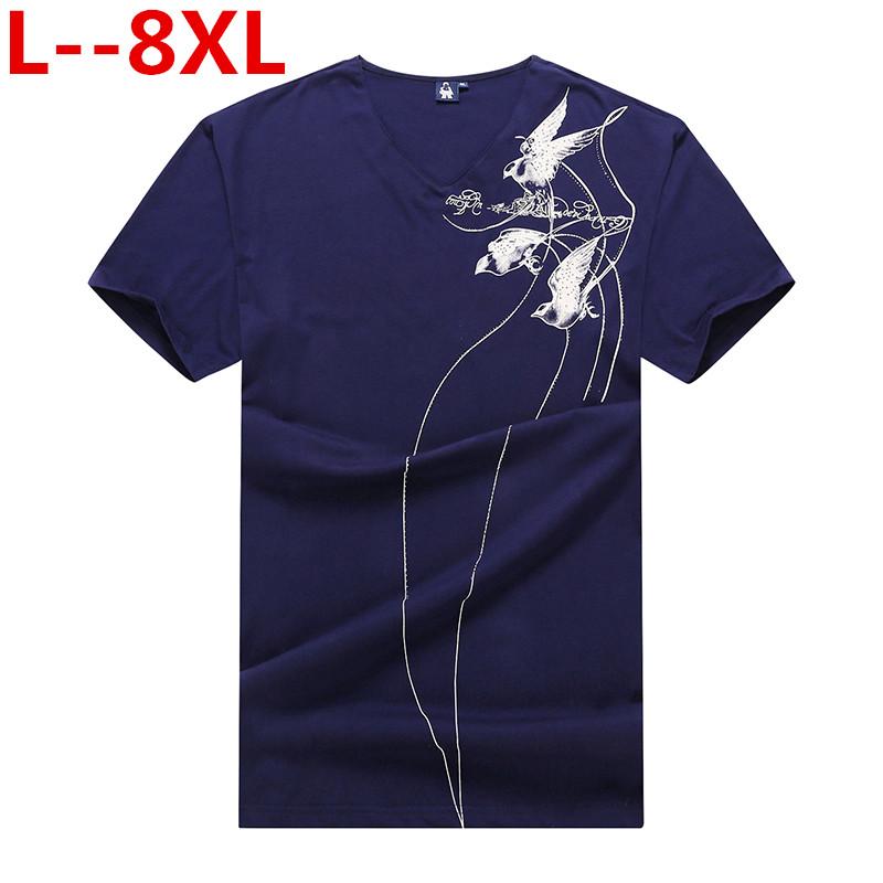 

10XL 8XL 6XL 5X Plus Fashion 2020 New Cool T-shirt Men 3d Tshirt Print Shantou Short Sleeve Summer Tops Tees T shirt Printed Tee, Navy blue