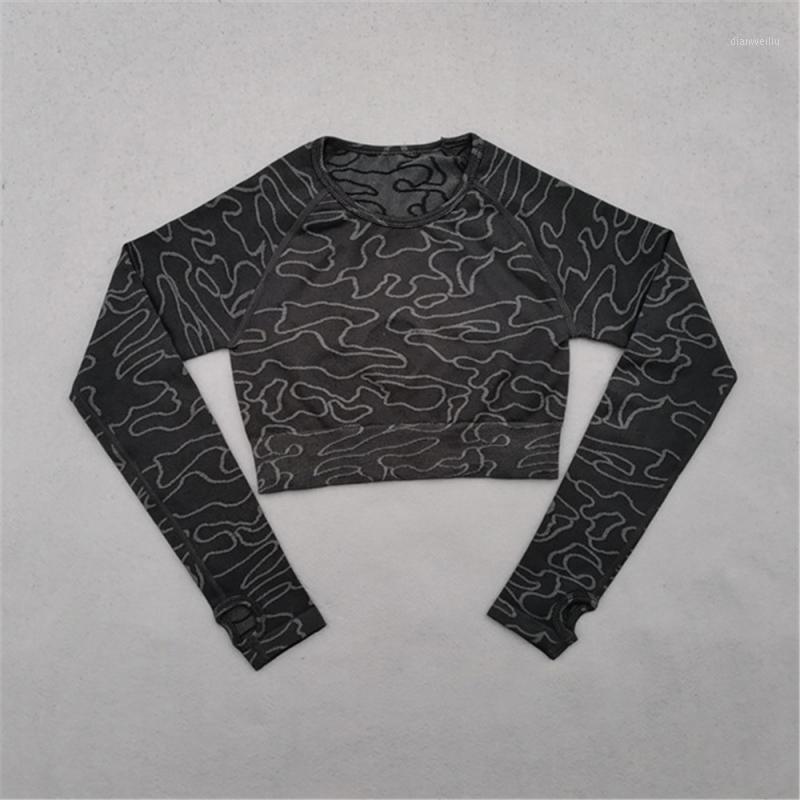 

Women Seamless Yoga Set Workout Sportswear Gym Long Sleeve Fitness Crop Top High Waist Leggings Sport Suits 2/3/5 Pcs1, Blue