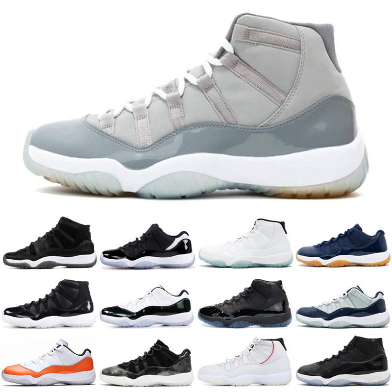 

Hot sale 11 11s Men Women Jumpm Basketball Shoes 5.5-13 Cool Grey Orange Trance Navy Gum Womens Mens Newest Sports Shoes, 36-45 25th anniversary