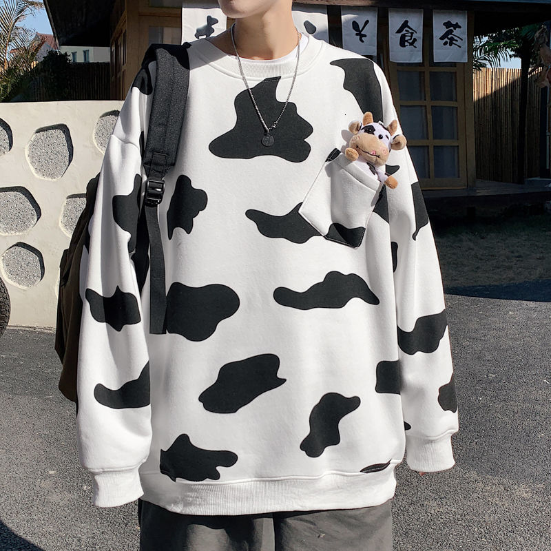 

2021 New New Best Man in Hoodies Instagram Cow Go with Loose Cheap Taste Bf Push and Heavy Harajuku Streetwear Hoodie Jacket C6MY, Dark gray.