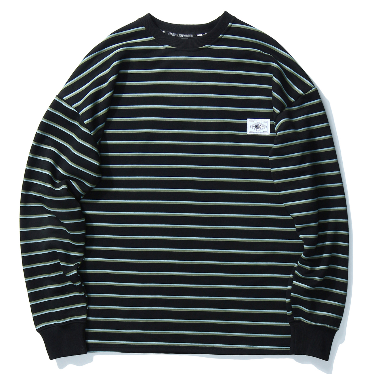 

New Retro Stripe Sweatshirts Men 2021 Harajuku Streetwear Cotton Sweatshirt Hoodie Hip Hop Autumn Casual Pullover Black Kp0n, White