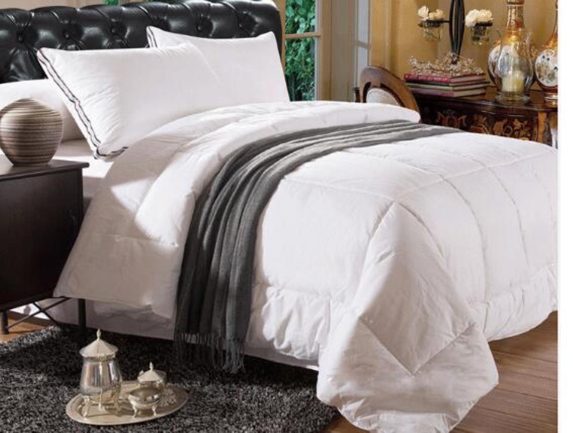 

Comforters Sets Supplies Textiles Home & Garden Drop Delivery 2021 Wholesale- Duvet Quilt Blanket Comforter 220*240cm Down From European, White