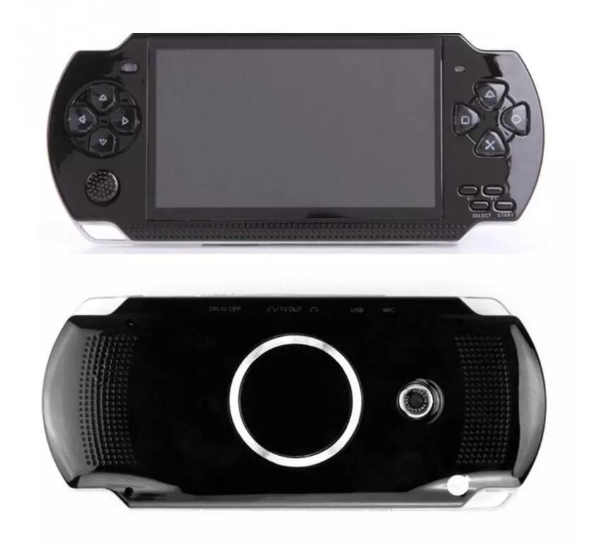 

Free Shipping handheld Game Console 4.3 inch screen mp4 player MP5 game player real 8GB support for psp game,camera,video,e-book