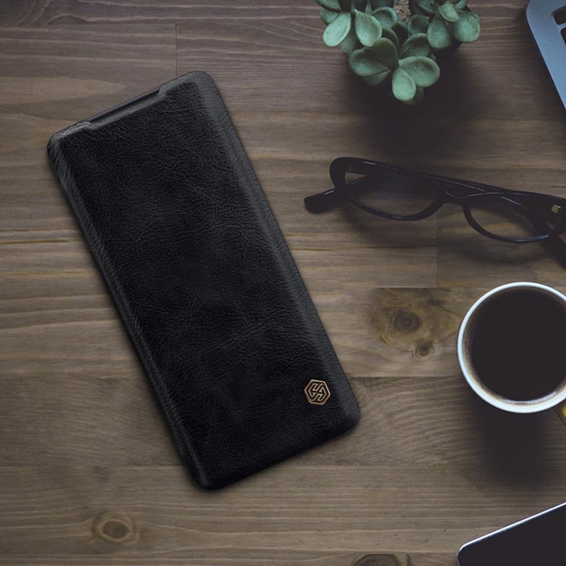 

For Galaxy S20 UltraS20 Ultra 5G NILLKIN QIN Series Crazy Horse Texture Horizontal Flip Leather Case with Card Slot