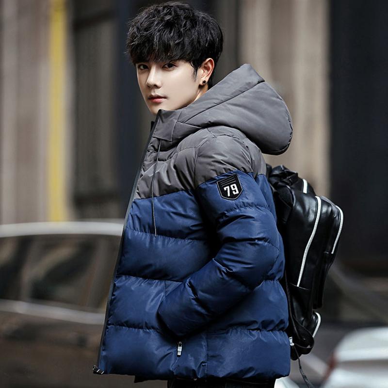 

2021 New Camouflage Parka Winter Jacket Men Casual Thicken Outwear Waterproof Warm Coat Hooded Liner plus cashmere Plus Size 5XL, Blue grey