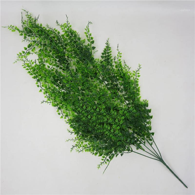 

Simulation plant rattan vine green restaurant wall hanging craft wedding party Home Garden Decoration1