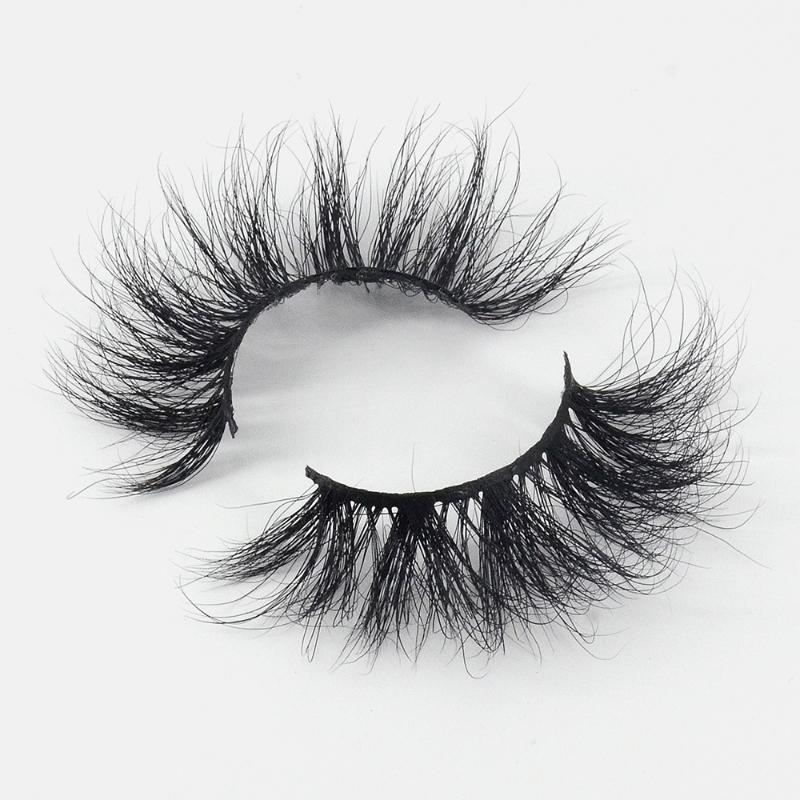 

Lash Vendors 25mm Dramatic Wispies Mink Eyelashes Extensions Bulk With Eyelash Packaging