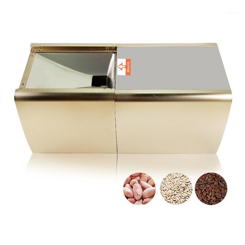 

Oil Press Household Small Extractor Stainless Steel Hot and Cold Press Hydraulic Kitchen Appliance 350w 110v / 220v ZG1