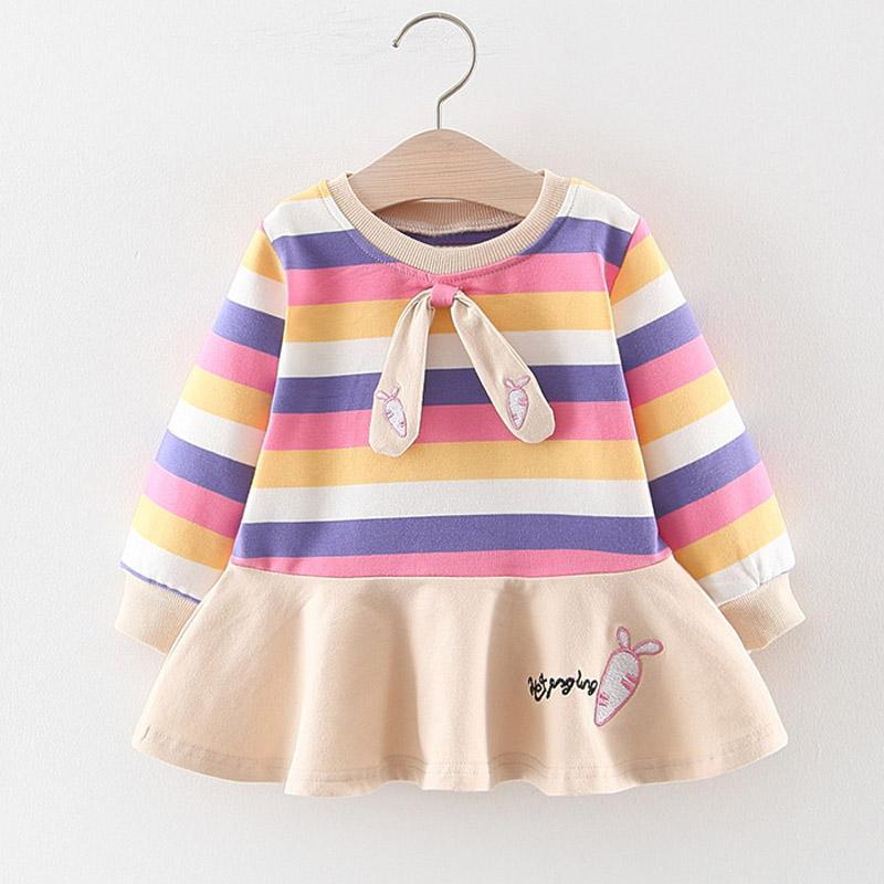 

Melario Sequin Baby Dresses Spring New Baby Girls Clothes Long Sleeve Cute Mesh A-Line Princess Dress Infant Kids Clothing1, Az2182pink