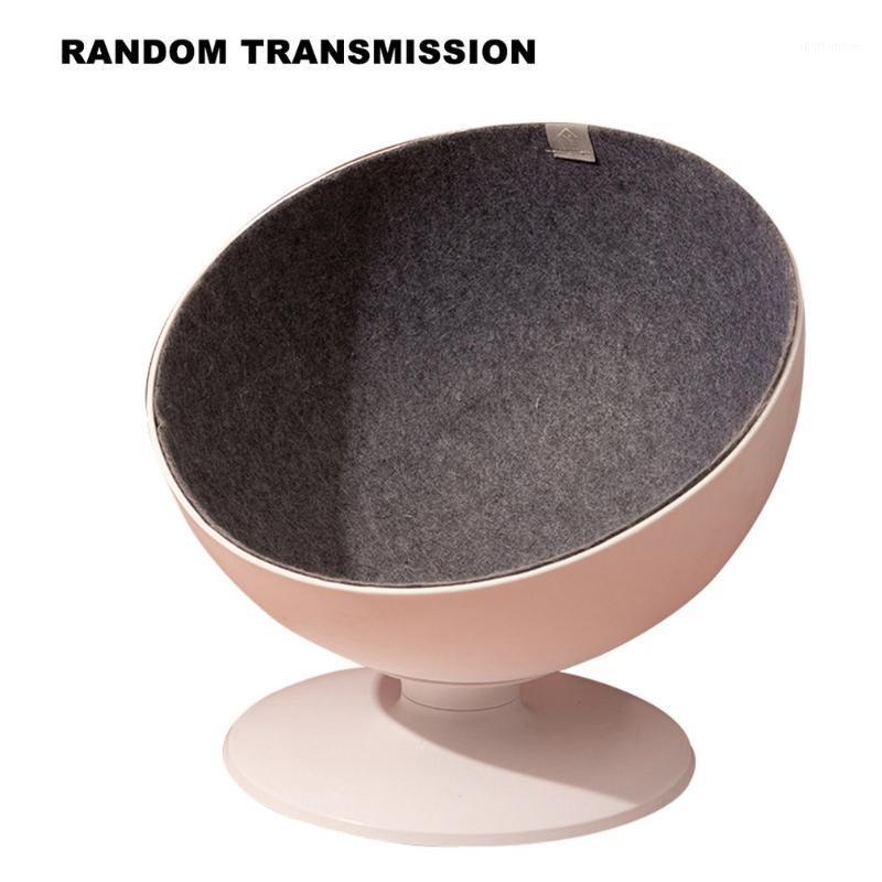 

Simple Personality Cat Owner Cat Litter Swivel Chair Pot House Nordic Simple Fashion Pet Nest1