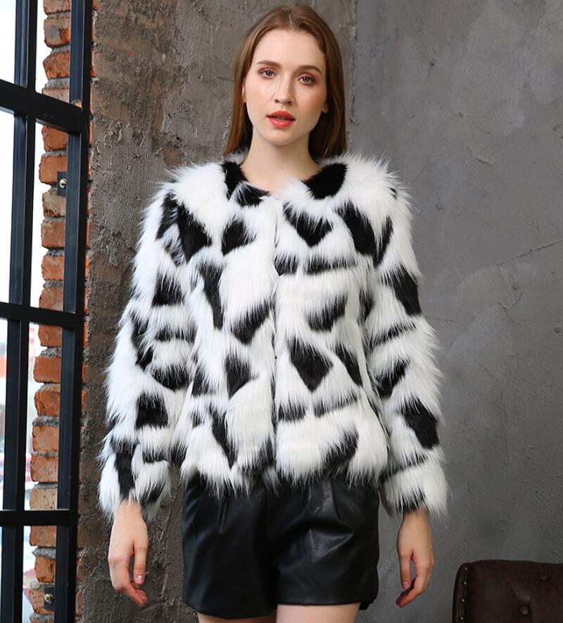 

autumn and winter fashion new style fur jackets, imitation fur trend ladies, new foreign trade short ladies jackets, Multi