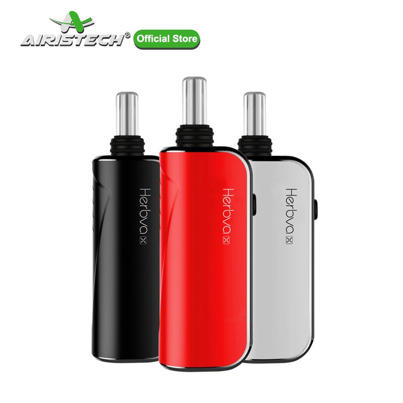 

Original AIRISTECH Airis Herbva X 3in1 Dry Herb Vaporizer for Wax Oil with 3 Bullets Temperature Control Ceramic Chamber E-Cigarette Kit