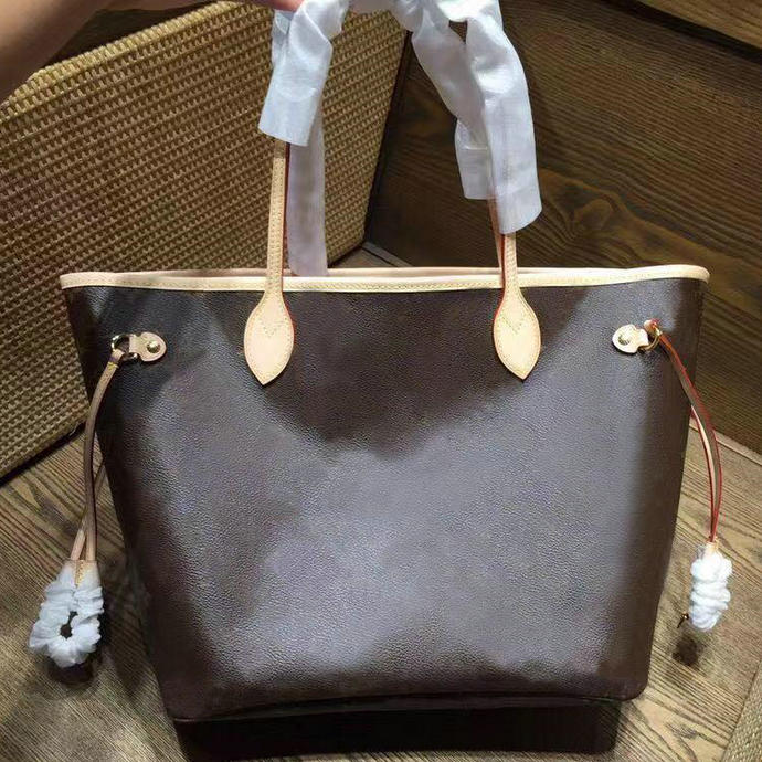 

NEVERFUL GM PM Leather Womens Classic Letter Shopping Bag With Wallet Designer Totes Wallets for Women Shoulder Handbag M40995 M41177 M41178, Customize