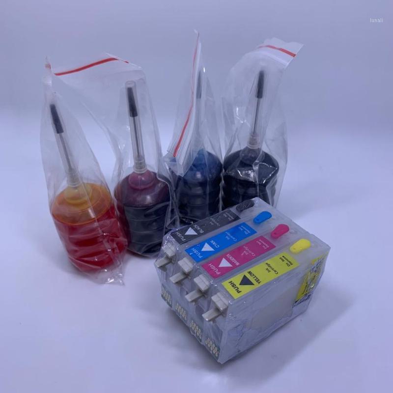 

With ARC Chip Refillable Ink Cartridge 34XL T34XL T3471 T3472 T3473 T3474 For Workforce Pro WF-3720 WF-3725 Printer1 Cartridges