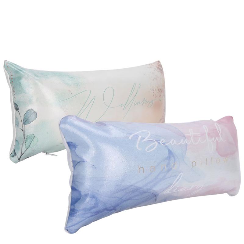 

Hand Holder Nail Art Pillow PU Leather Washable Hand Pillow Cushion Manicure Rest Cushion Nails Design