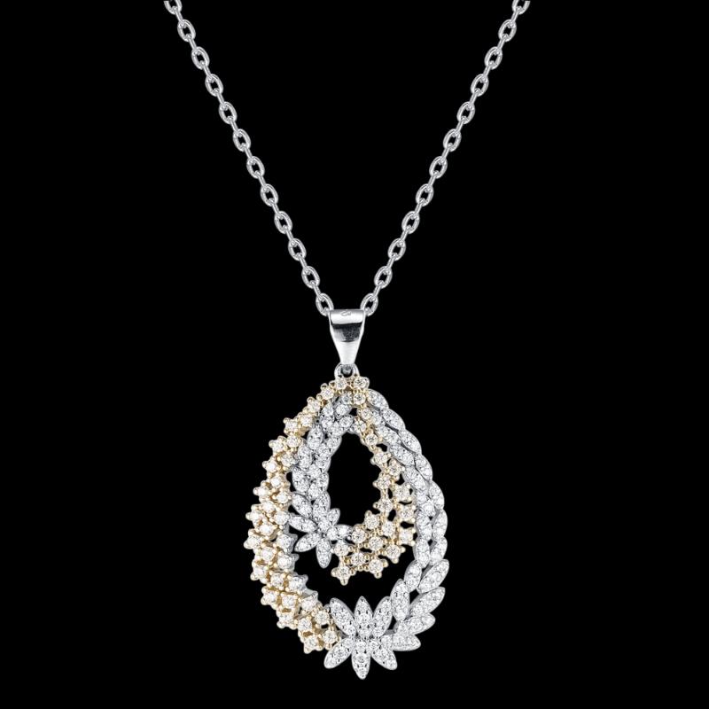 

Fahmi 2020 New Popular 100% 925 Sterling Silver Necklace1-4 High Quality Original Jewellery For Women Party Wedding Gift