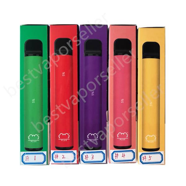 

PLUS 60 color power battery Disposable Pod Empty Electronic Cigarette Vape Pods Stick Puff Bar Portable Vaporizer