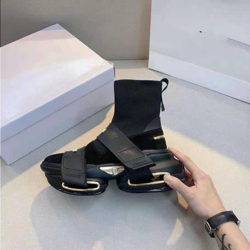 

Wholesale High Non-slip Catwalk Socks Shoes 2022 Fashion Shoe Design Fashio Casual And Winter Paris 35-40 Personality Double Soles Qual Rxsf, Womenus8.5=eur40